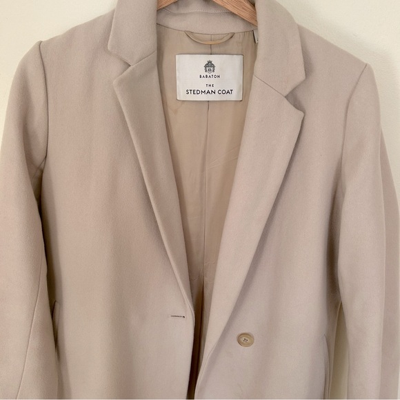 Babaton Stedman Coat in Bone - Picture 4 of 10